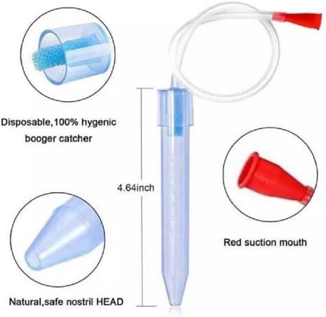 Baby Nasal Aspirator with 24 Hygiene Filters, Snot Sucker for Baby