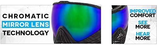 Virtue VIO Paintball Goggles/Masks with Dual Pane Thermal Anti-Fog