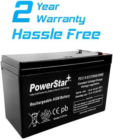 PowerStar-2 pack- 12V 9AH SLA battery/Razor Dirt Quad electric/scooter/offroad/4  wheeler