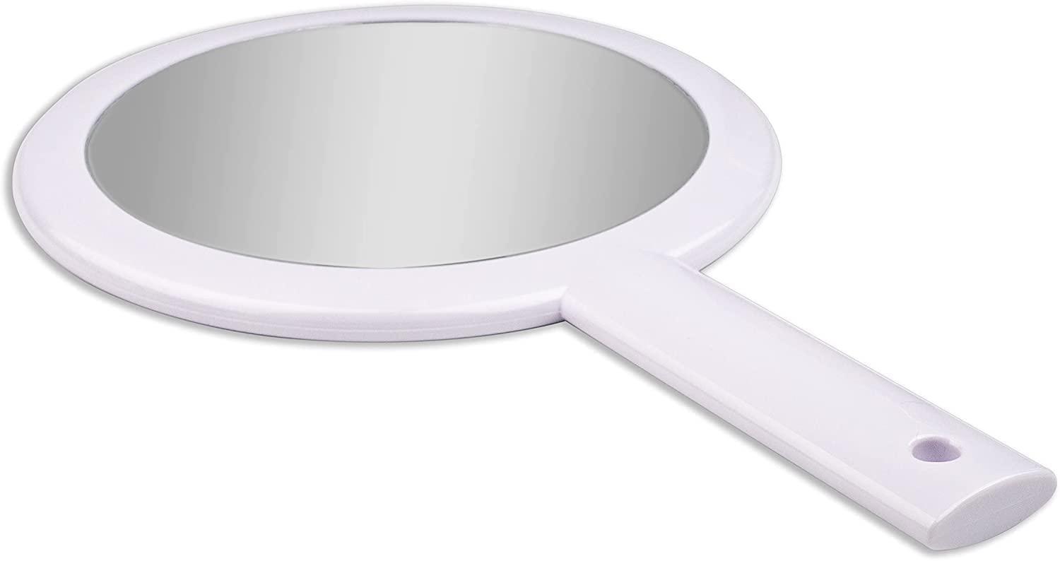 Custom Logo Round Plastic Mirror Mirror With Portable Hd A Little