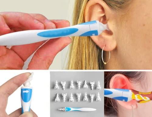 Ear Cleaner Ear Wax Removal Remover Cleaning Q-Grips Tool Kit Spiral Tip  Picker