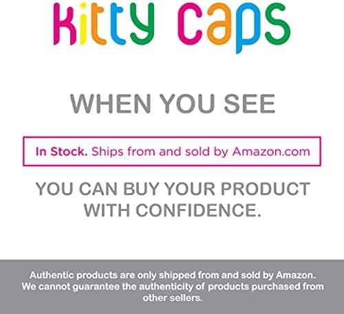 Buy Kitty Caps Nail Caps Spring Green With Glitter Ultra Violet Online