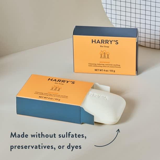 Harry's Redwood Scent-an Exhilerating Scent of Coastal Woodlands, 5 Oz Bar  Soap