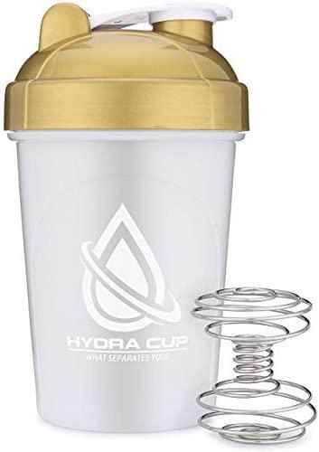 Hydracup [6 Pack] - 28 oz OG Shaker Bottle for Protein Powder Shakes &  Mixes, Dual Blender, Wire Whi…See more Hydracup [6 Pack] - 28 oz OG Shaker