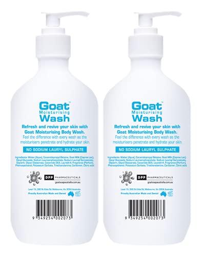 Goat Soap Moisturizing Body Wash Value Duo Pack 16.9 oz - Body Wash to  Revive your Skin - Original