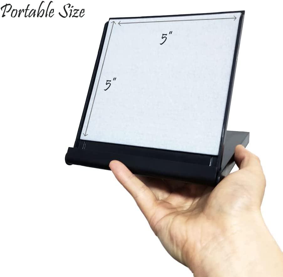 AOVOA Mini Water Drawing Board, Inkless Zen Meditation Board for Drawing,  Painting, Writing & Relaxation, Portable Travel Size with 2 Water Brushes  Lan Ting Xu