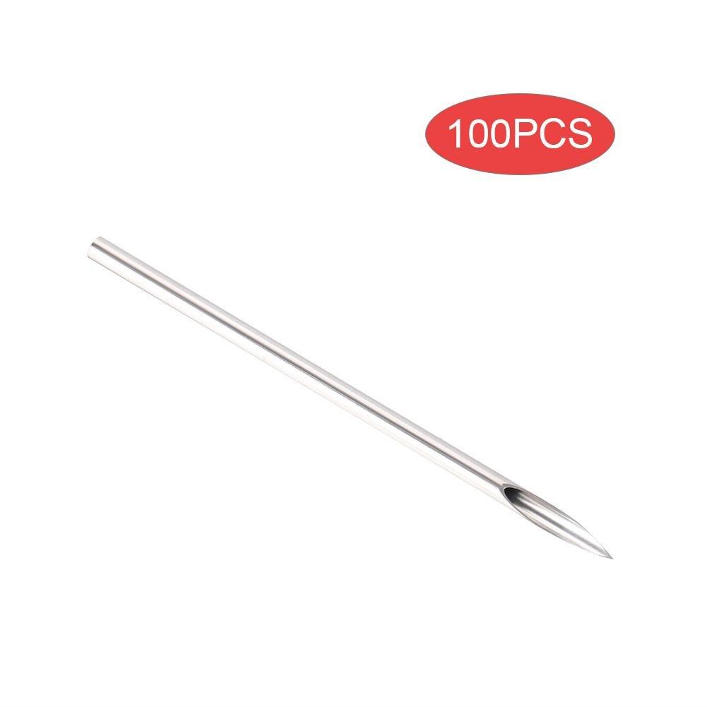 5/25/50/100pcs Disposable Sterile Body Piercing Needles for Navel