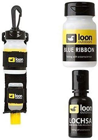 Loon Outdoors Combo Pack - Floatant and Desicant with a Large Loon Caddy  Top Ride / Aquel