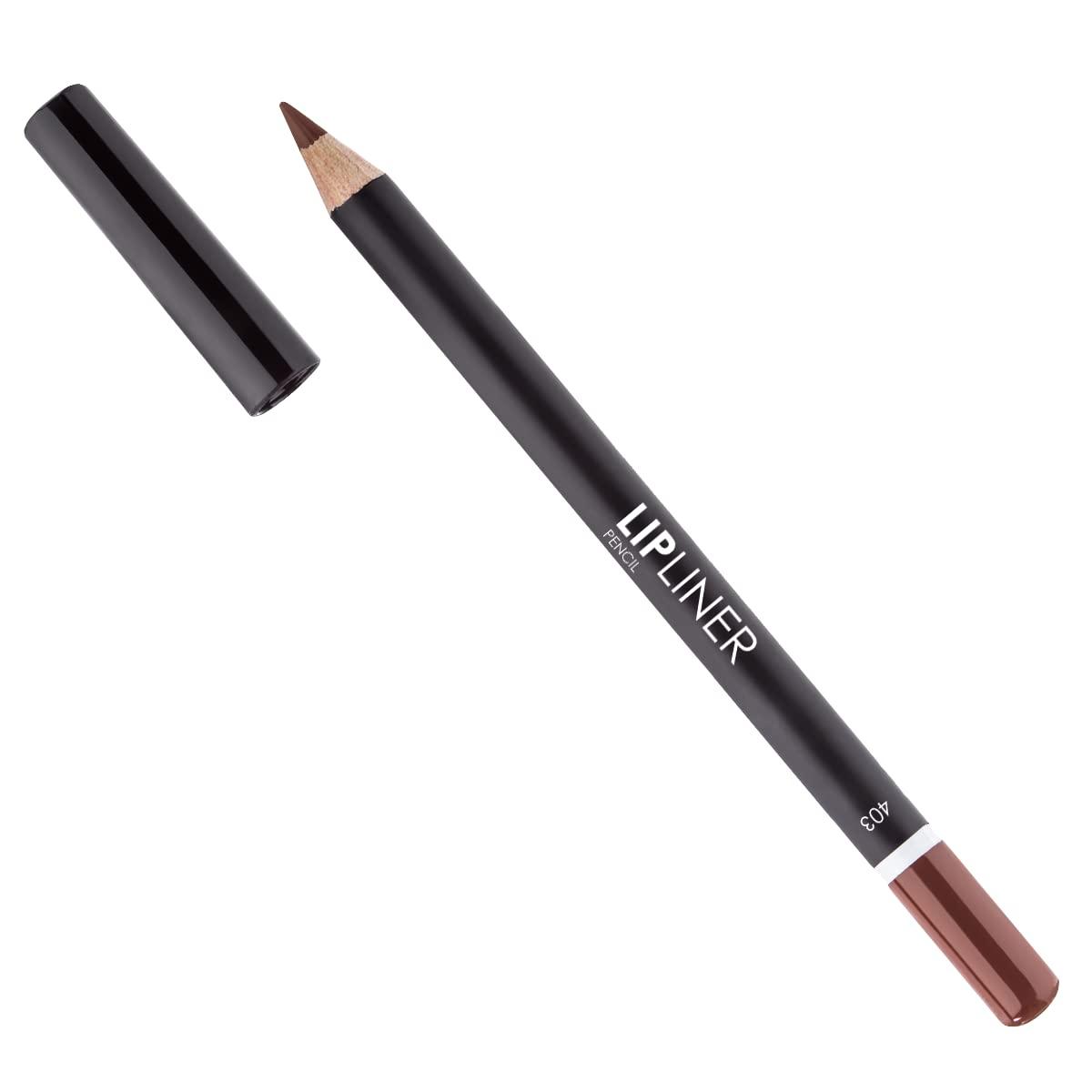 Lamel Vibrant and Long-Lasting Lip Pencils - Compact and Convenient Design  in a Range of Trendy Shades 403 (1.7g / 0.06oz) beige rose