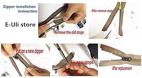 5 Zipper Slider Stops  Sliders, Zipper, Repair