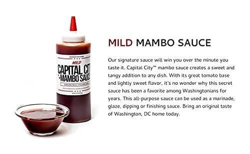 Capital City Mambo Sauce - Sweet Hot Recipe | Washington DC Wing Sauces |  Perfect Condiment Topping for Wings, Chicken, Pork, Beef, Seafood, Burgers