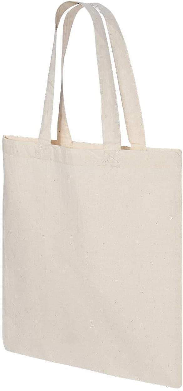 20 Pack Wholesale Cotton Canvas Tote Bags in Bulk