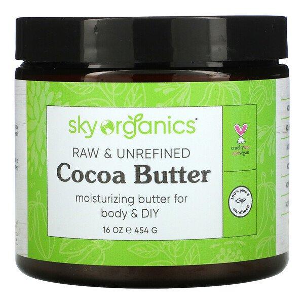 Raw & Unrefined Cocoa Butter – Sky Organics