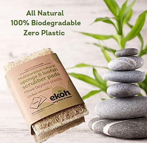 Kitchen Sponge, Compostable, Biodegradable, Zero Waste