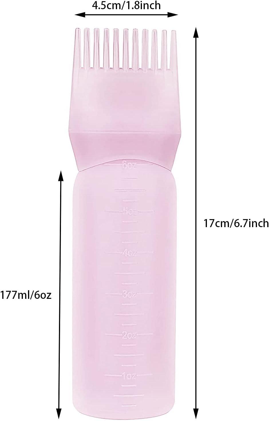  Yebeauty Root Comb Applicator Bottle, 2 Pack 6 Ounce