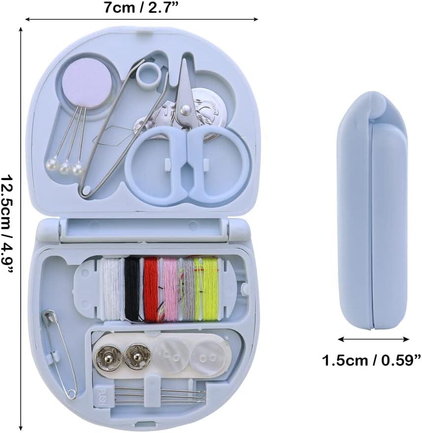 Travel portable sewing kit mini sewing kit sewing tools box Sewing Kits Box  Needle Threads Scissor