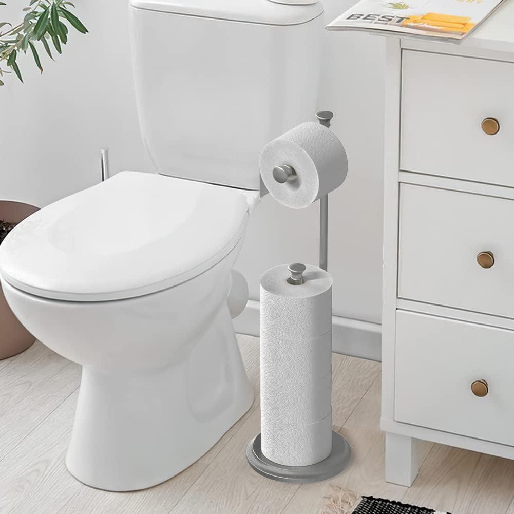 TreeLen Toilet Paper Stand, Bathroom Tissue Holder Freestanding, Stand