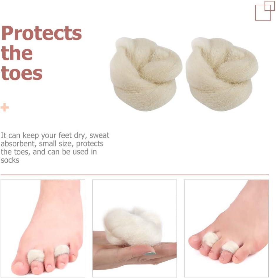 Toe Spacers 2pcs Lambs Wool for Toes Soft Feet Cushion Toe Separator Lambs  Wool Corn Cushion Pads Blister Prevention Bunions Remover Cushions Hammer  Toe Relief for Shoes or Feet