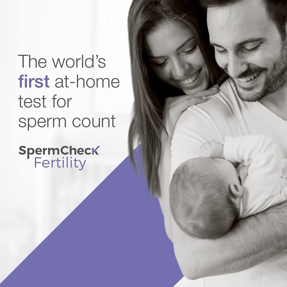 Spermcheck Fertility Home Test Kit For Men Shows Normal Or Low Sperm Count Easy To Read 