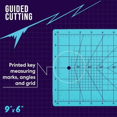 Small Self-Healing Color-Contrasting Cutting Mat for Sewing, 30 x 60