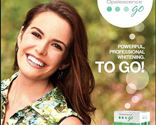 Opalescence Go 15% Teeth Whitening Trays (4 pack, Mint Flavor, Boxed)