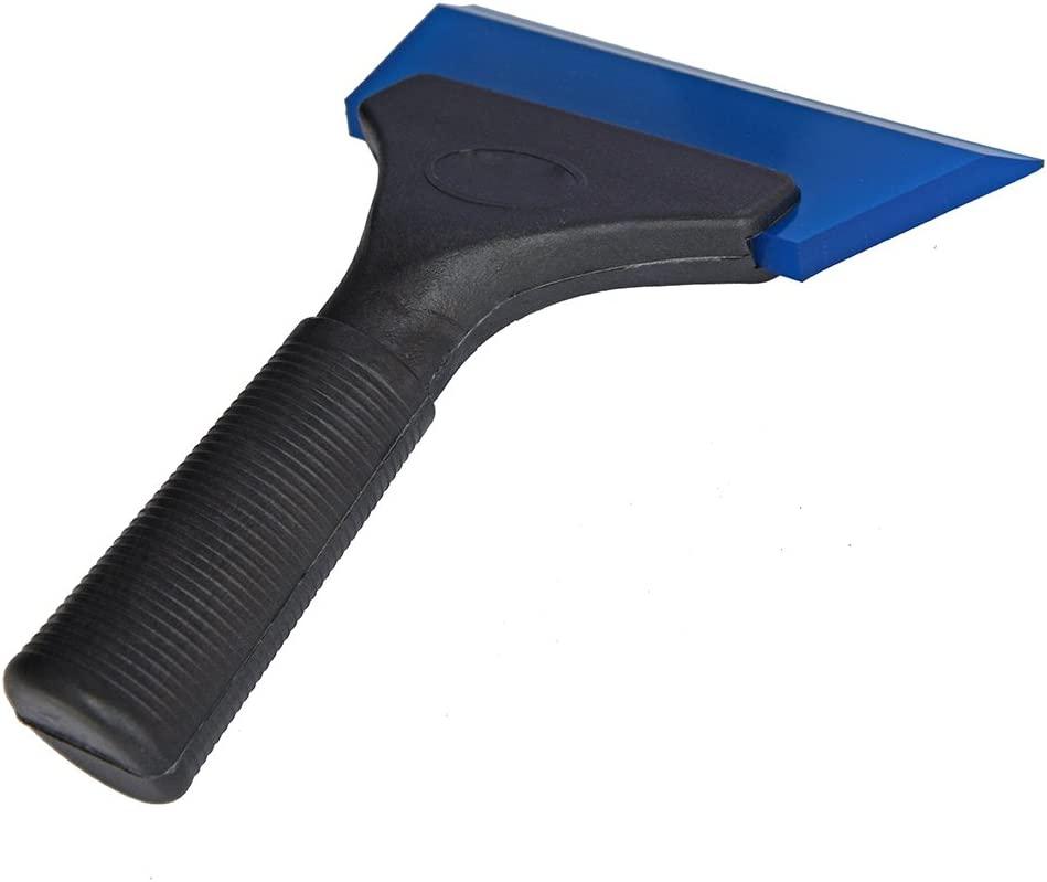 Small Squeegee, Window Tint Rubber Water Blade, Shower Scraper with  Anti-Slip Handle, Auto Cleaning Tool Accessories, Mini Water Wiper for  Window