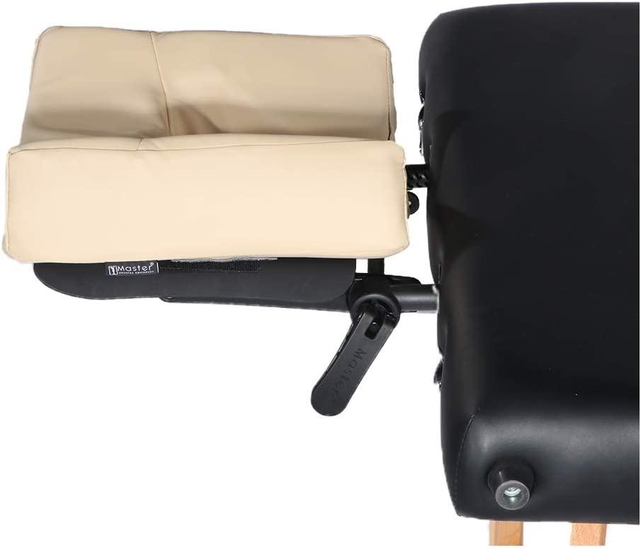 Master Massage Patented Memory Foam Ergonomic Dream Face Cushion Pillow Headrest, Royal Blue