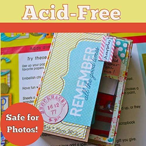 Grafix Medium Weight 8.5 x 11”, Natural Pack of 25 – Acid-Free 0.057”  Chipboard Sheets, Create Three-Dimensional Embellishments for Cards