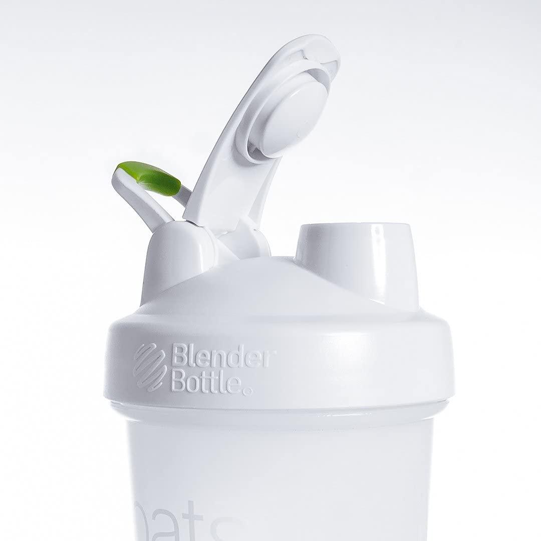 Oats Overnight BlenderBottle - Customized for Overnight Oats - NO Whisk  Ball - Milk Fill Line - Clear/White/Green 