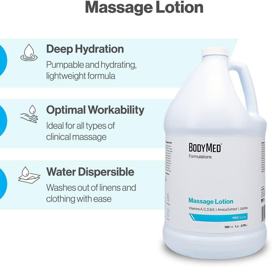 BodyMed Formulations Massage Lotion, 8 oz. Fragrance-Free, All