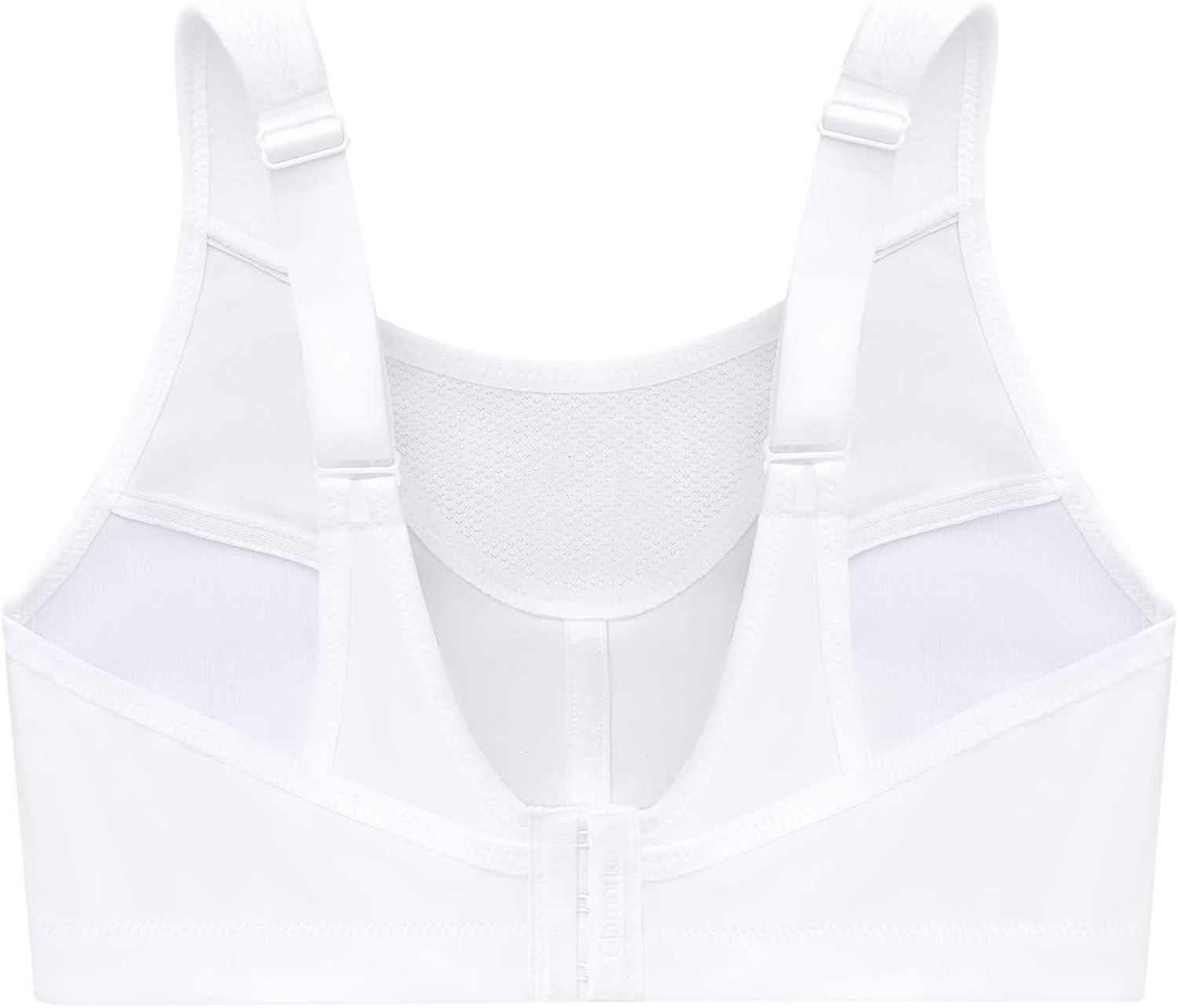 EXQUISITE FORM Fully Full-Support Bra, Lace, Wire-Free #9661872 White :  : Clothing, Shoes & Accessories