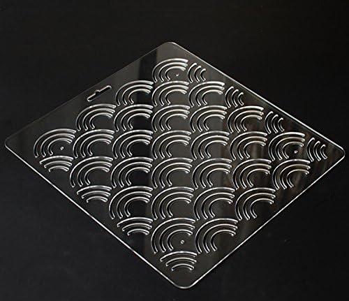 Acrylic Stencil for Sashiko  Semicircle - Sashiko Stencil Quilting Stencil  - Shop THEALESE Other - Pinkoi