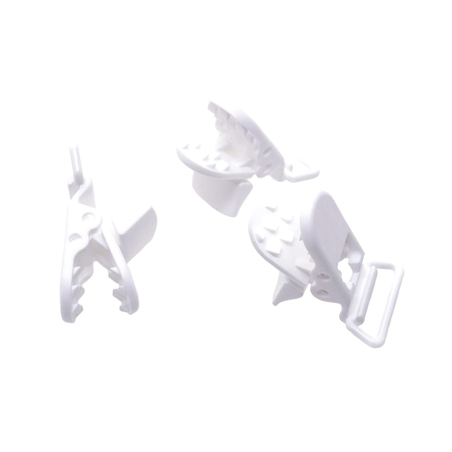 LARGE PLASTIC DUMMY/CRAFT CLIPS - T-CLIP STYLE - FOR UP TO 20mm