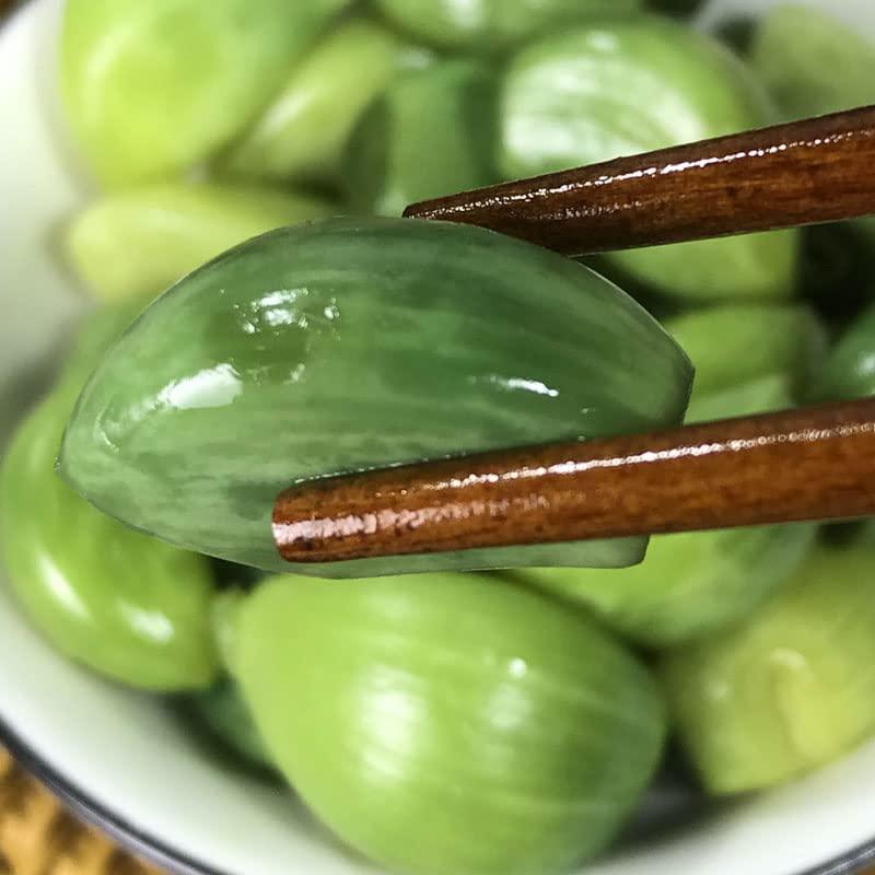 Laba Garlic (腊八蒜, Chinese Green Pickled Garlic) - Scallions and