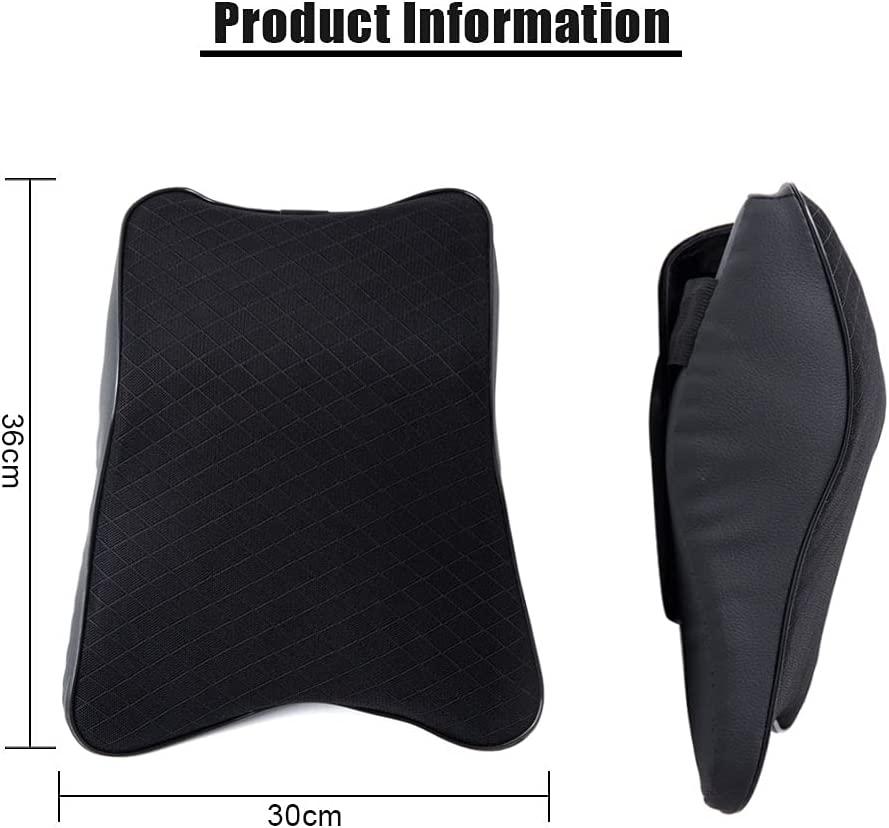 Chicmine Headrest Pillow Wear-resistant High Elasticity Soft Texture  Breathable Comfortable Neck Back Support Ergonomic Design Car Seat Back  Cushion Pillow for Automobile 
