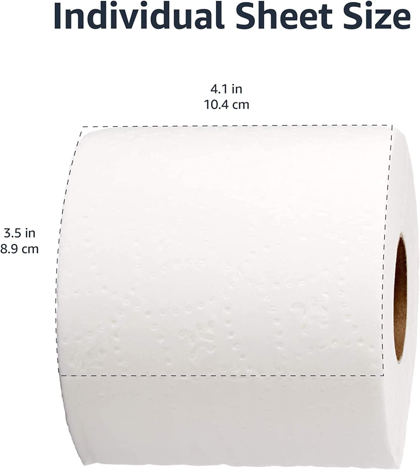 Commercial 2-Ply Quick Dispensing Toilet Paper for RV's & Marine,  Waste-Tank Compatible, Unscented, 7200 Count, 24 Packs of 300 Sheet per  Roll