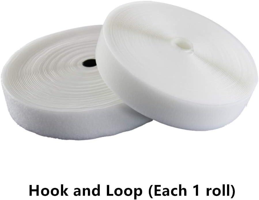  Sew on Hook and Loop Style 2 Inch Non-Adhesive Back