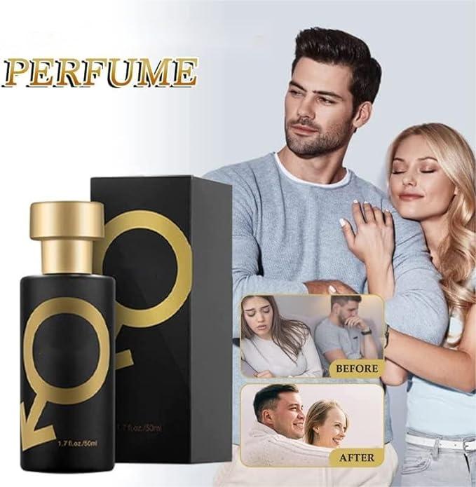 Lure Her Perfume for Men, Golden Lure Pheromone Perfume, Pheromone