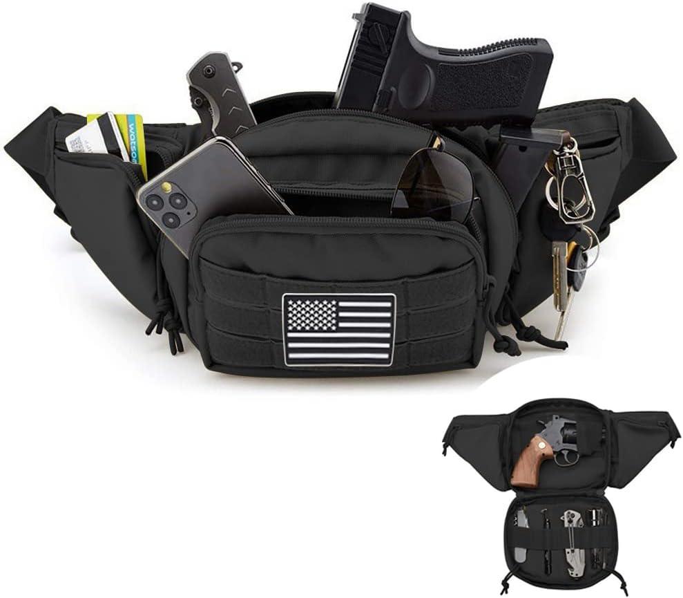 Tactical Fanny Pack: Waterproof Waist Bag Pack For Fishing