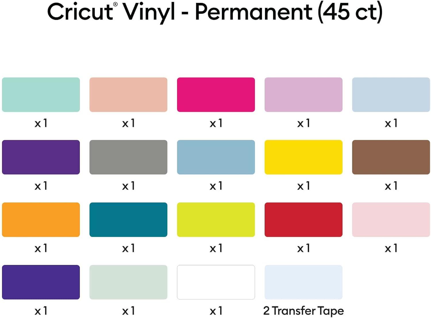 Cricut Vinyl Sheets