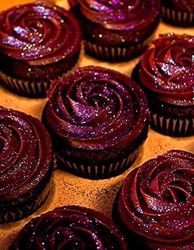 Bakell® Burgundy Red Edible Glitter, 5 Gram