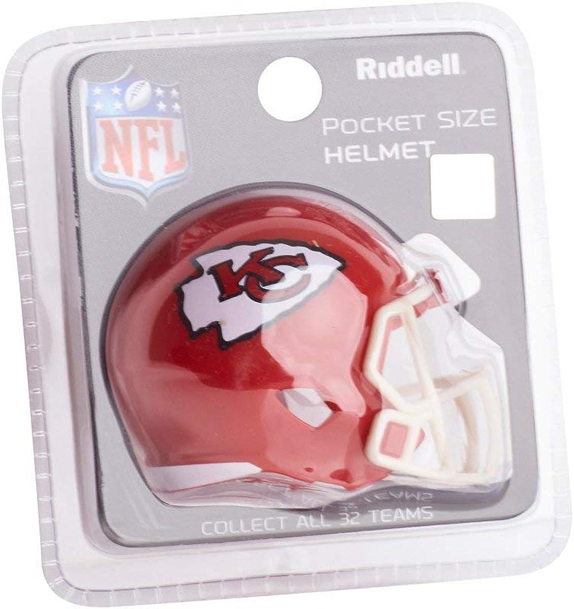 Kansas City Chiefs Riddell Speed Pocket Pro Football Helmet - New in p –  Creative Sports