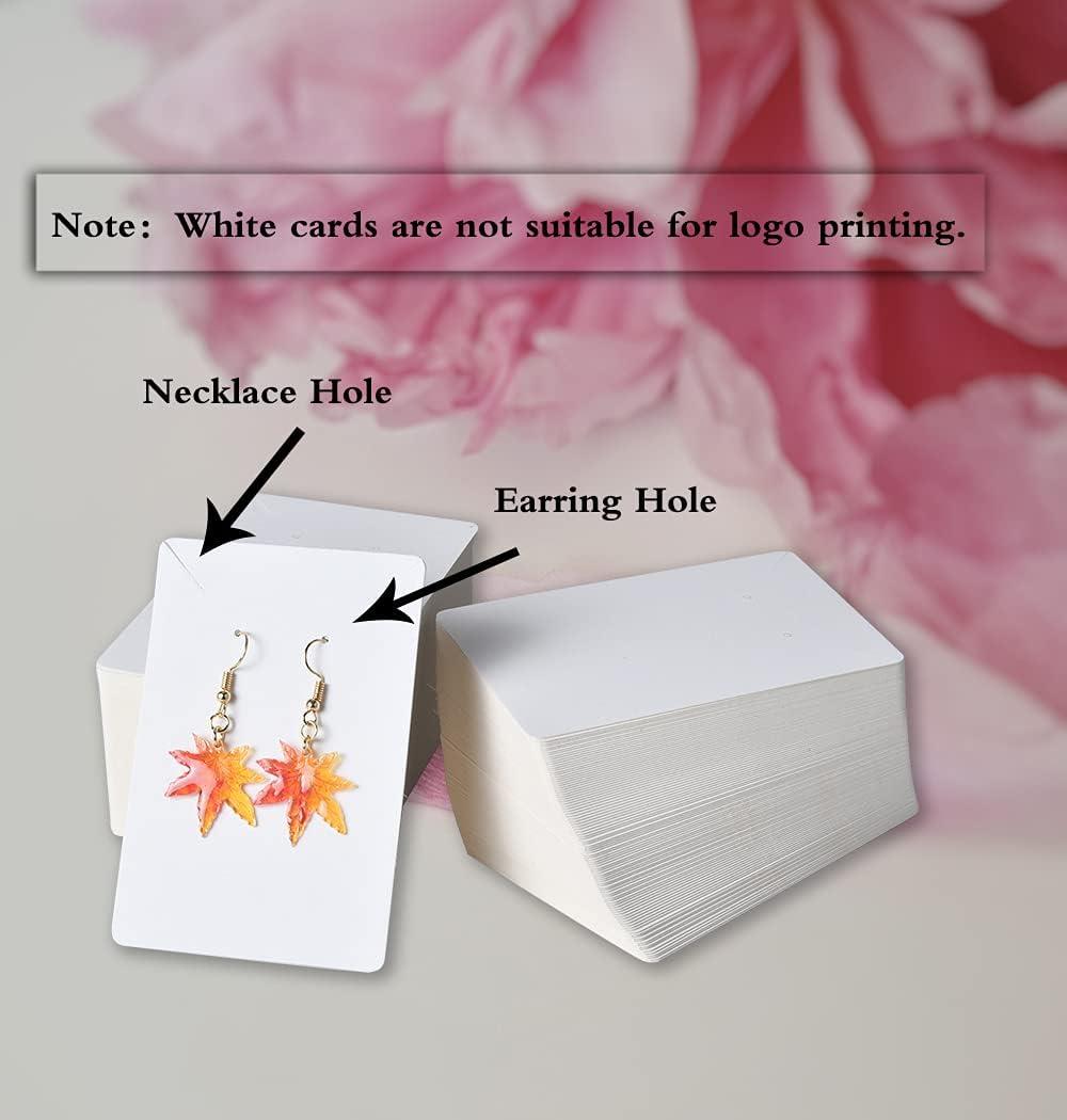 600 Pcs 2 x 2 Inches Earring Holder Cards Bulk with Self Sealing Earring  Bags Kraft Earring Cards Jewelry Display Cards for Selling, Hanging  Earring