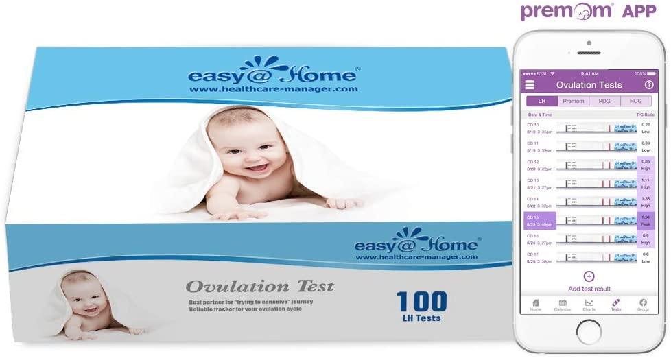 Easyhome Ovulation Test Strips 100 Pack Fertility Tests Ovulation Predictor Kit Fsa Eligible 