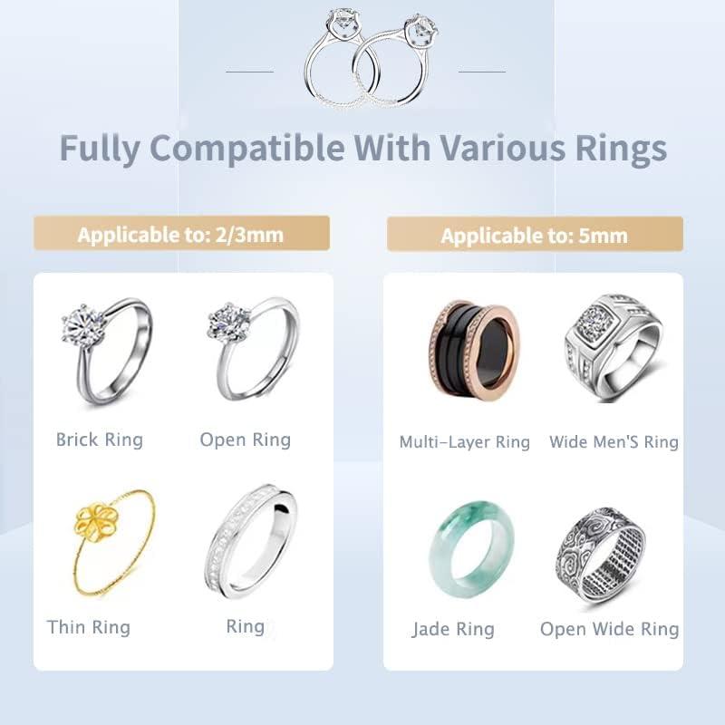 925 Sterling Silver Ring Size Adjuster Reducer Resizer Ring Clip | eBay