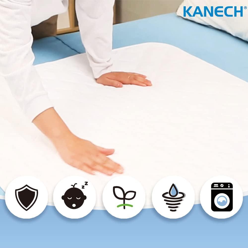 KANECH Bed Pads for Incontinence Washable – 34 x 52 Inches - Extra 5 Layer - Waterproof Pads for Adult,Children,Pets