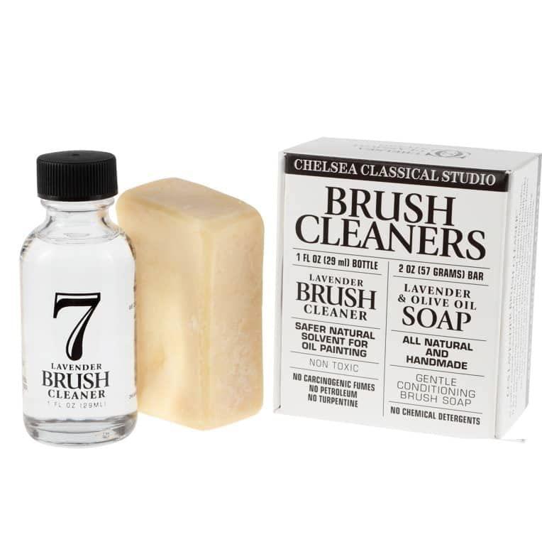 Chelsea Classical Studio | Lavender & Olive Oil Brush Soap
