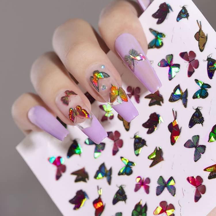 Butterfly Nails - Temu