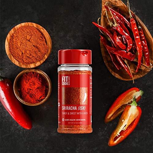 The Fit Cook Spice and Seasoning Set: Gluten Grain Free Vegan Keto Friendly Spice  Kit - 6 Health-conscious Hand-Crafted Seasoning Gift Set for Men Dads -  Perfect for Grilling BBQ and Foodies