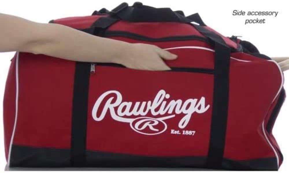 Rawlings Covert Player Baseball Duffle Bag, Blue